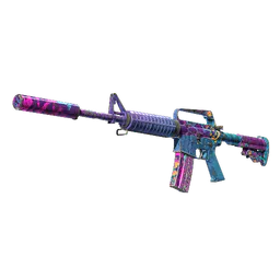 M4A1-S | Party Animal (Well-Worn) — skin CS2