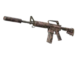M4A1-S | Rose Hex (Well-Worn) — skin CS2