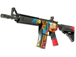 M4A4 | Cyber Security (Battle-Scarred) — skin CS2
