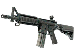 M4A4 | Dark Blossom (Battle-Scarred) — skin CS2