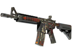 M4A4 | Hellfire (Battle-Scarred) — skin CS2
