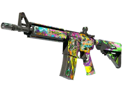 M4A4 | In Living Color (Battle-Scarred) — skin CS2