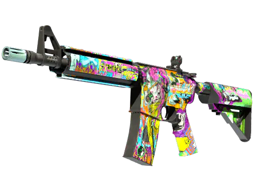 M4A4 In Living Color Minimal Wear - Preço e onde comprar no CS2