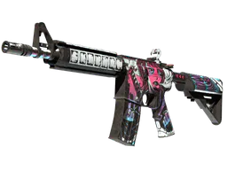 M4A4 | Neo-Noir (Well-Worn) — skin CS2