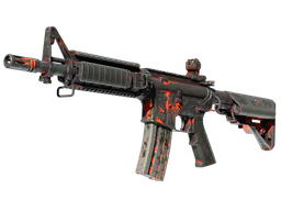 M4A4 | Radiation Hazard (Battle-Scarred) — skin CS2