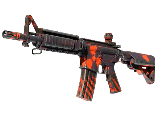 M4A4 Radiation Hazard Well-Worn - Preço e onde comprar no CS2