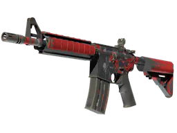 M4A4 | Red DDPAT (Well-Worn) — skin CS2