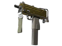 MAC-10 | Gold Brick (Battle-Scarred) — skin CS2