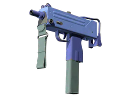 MAC-10 | Indigo (Well-Worn) — skin CS2