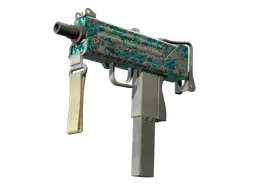 MAC-10 | Malachite (Battle-Scarred) — skin CS2