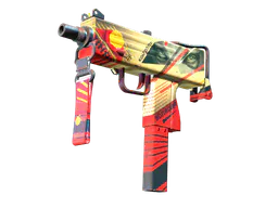 MAC-10 | Propaganda (Well-Worn) — skin CS2