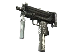 MAC-10 | Whitefish (Battle-Scarred) — skin CS2