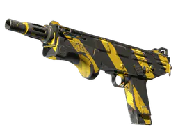 MAG-7 | Hazard (Well-Worn) — skin CS2
