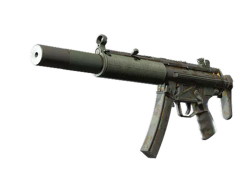 MP5-SD Gold Leaf Battle-Scarred - Preço e onde comprar no CS2
