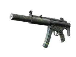 MP5-SD | Lime Hex (Well-Worn) — skin CS2