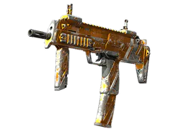 MP7 | Amberline (Battle-Scarred) — skin CS2