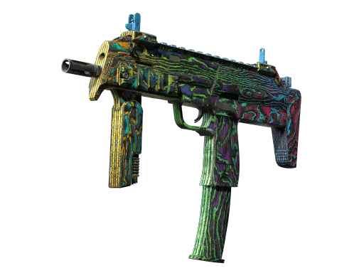 MP7 Neon Ply Battle-Scarred - Preço e onde comprar no CS2