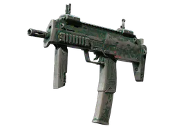 MP7 | Teal Blossom (Battle-Scarred) — skin CS2