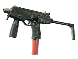 MP9 | Capillary (Well-Worn) — skin CS2