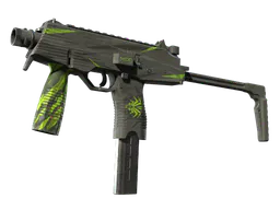 MP9 | Deadly Poison (Battle-Scarred) — skin CS2