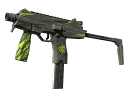 MP9 | Deadly Poison (Well-Worn) — skin CS2