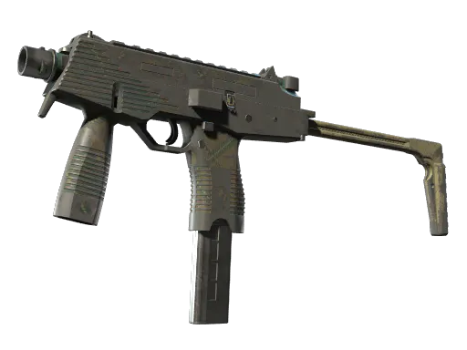 MP9 Green Plaid Battle-Scarred - Preço e onde comprar no CS2