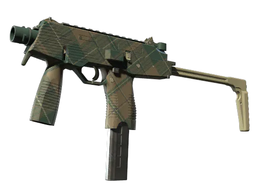 MP9 Green Plaid Minimal Wear - Preço e onde comprar no CS2