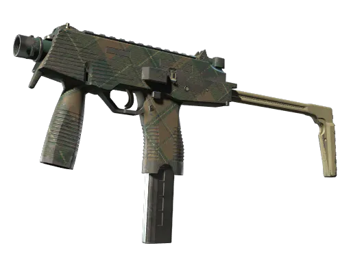 MP9 Green Plaid Well-Worn - Preço e onde comprar no CS2
