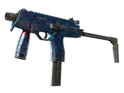 MP9 | Stained Glass (Well-Worn) — skin CS2
