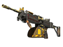 Negev | Bulkhead (Battle-Scarred) — skin CS2