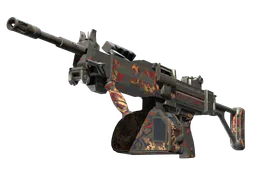 Negev | Phoenix Stencil (Battle-Scarred) — skin CS2