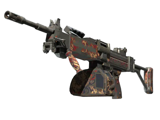 Negev Phoenix Stencil Battle-Scarred - Preço e onde comprar no CS2