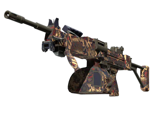 Negev Phoenix Stencil Minimal Wear - Preço e onde comprar no CS2