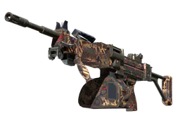 Negev | Phoenix Stencil (Well-Worn) — skin CS2