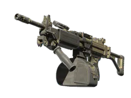 Negev | Raw Ceramic (Battle-Scarred) — skin CS2