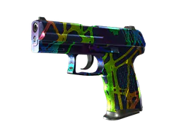 P2000 | Acid Etched (Well-Worn) — skin CS2