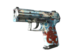 P2000 | Dispatch (Well-Worn) — skin CS2