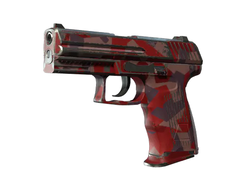 P2000 Red FragCam Well-Worn - Preço e onde comprar no CS2