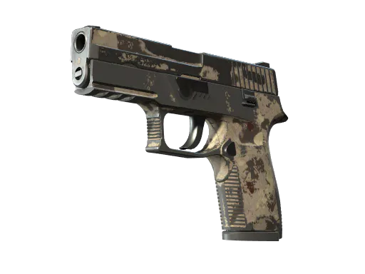 P250 Black & Tan Battle-Scarred - Preço e onde comprar no CS2