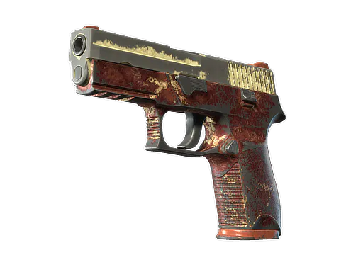 P250 Red Tide Battle-Scarred - Preço e onde comprar no CS2