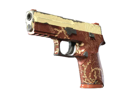 P250 Red Tide Well-Worn - Preço e onde comprar no CS2