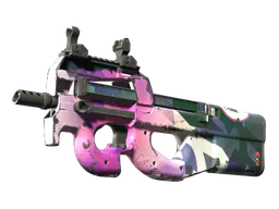 P90 | Attack Vector (Well-Worn) — skin CS2