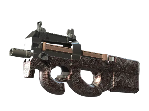P90 Baroque Red Minimal Wear - Preço e onde comprar no CS2