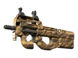 P90 Desert Halftone Factory New - Preço e onde comprar no CS2