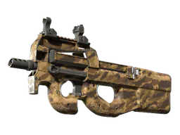 P90 | Desert Halftone (Well-Worn) — skin CS2