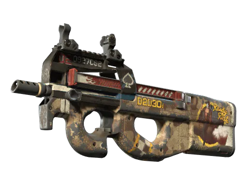 P90 Randy Rush Battle-Scarred - Preço e onde comprar no CS2
