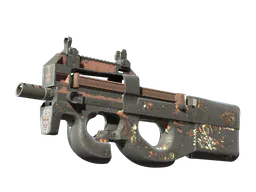 P90 | Tiger Pit (Battle-Scarred) — skin CS2