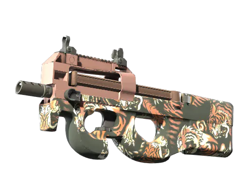 P90 Tiger Pit Factory New - Preço e onde comprar no CS2