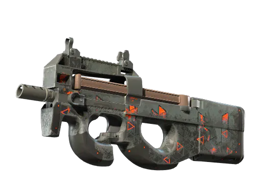 P90 Trigon Battle-Scarred - Preço e onde comprar no CS2