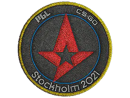 Patch Astralis | Stockholm 2021 - Preço e onde comprar no CS2